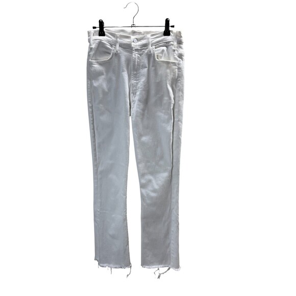 Mother Jeans Women's Size 28 The Hustler Ankle Fray Cotton Blend - Picture 1 of 9